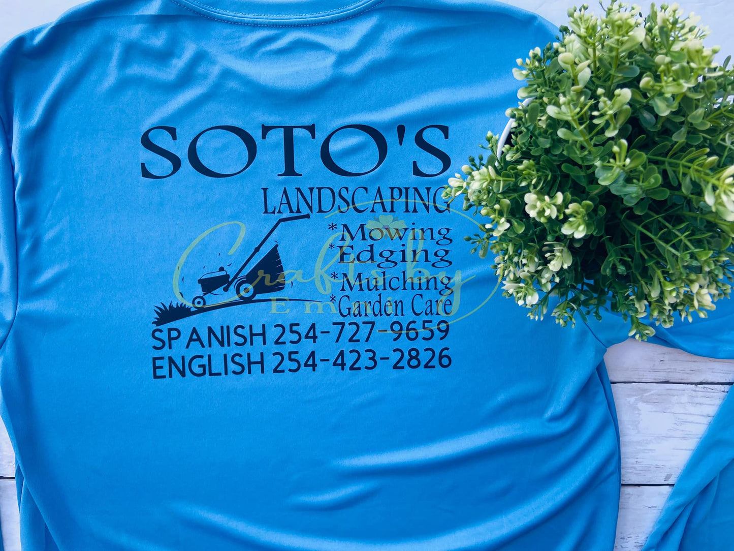 CUSTOM DRY FIT..Long Sleeve T-Shirt