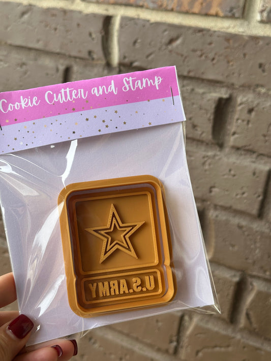 Cookie cutter & stamp