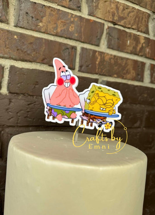 Sponge Cake Topper 🎂✨