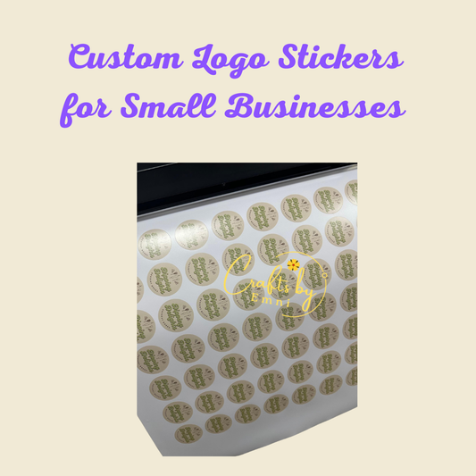 Custom Logo Stickers for Small Businesses | Waterproof | Fast Turnaround