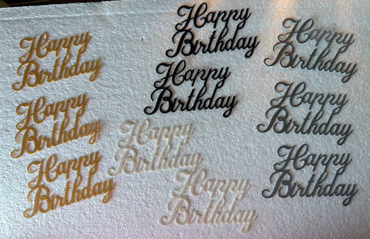 Set of 12 Cake toppers