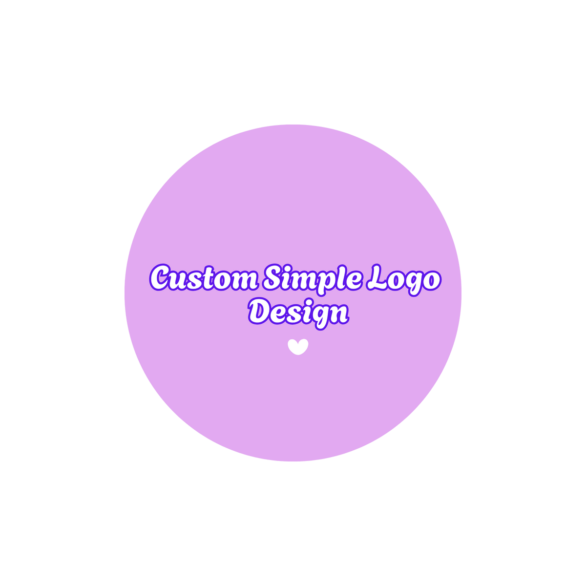 Custom Simple Logo Design