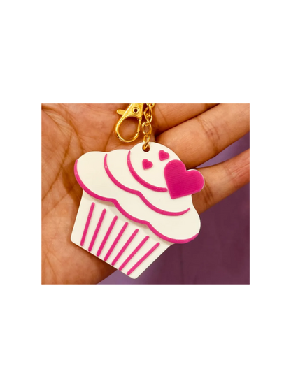 NFC Cupcake Keychain