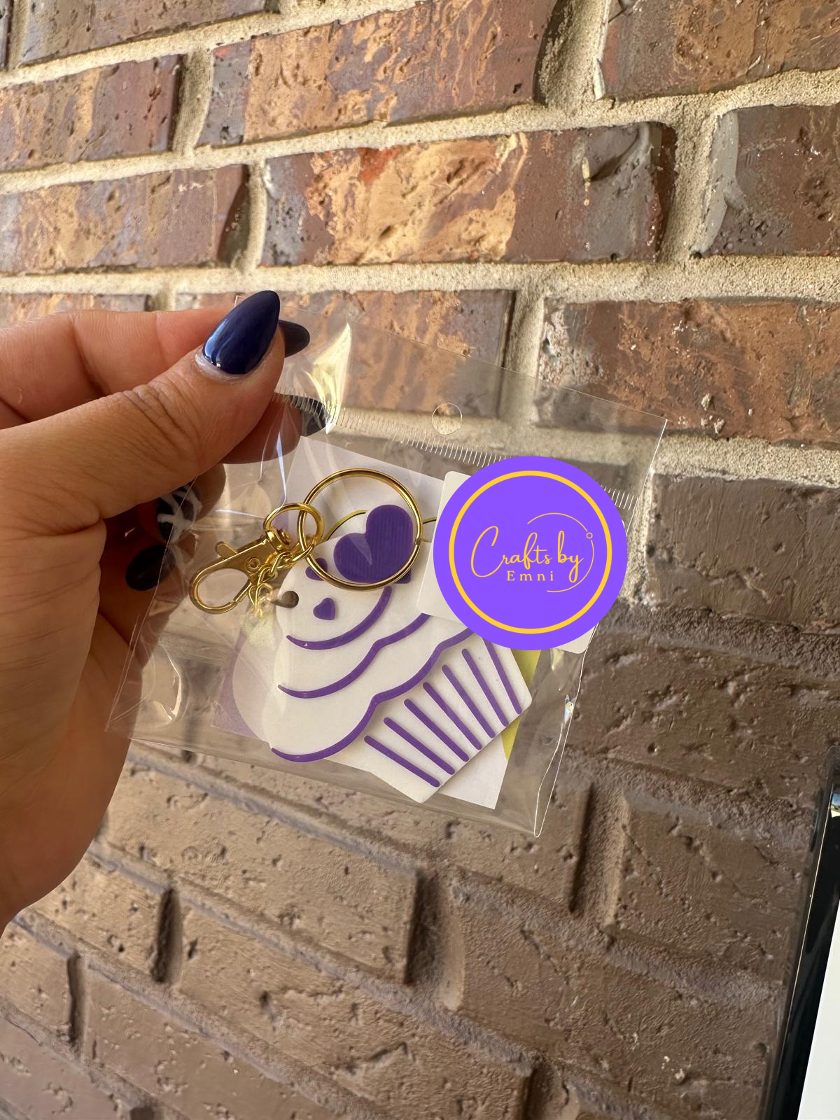NFC Cupcake Keychain