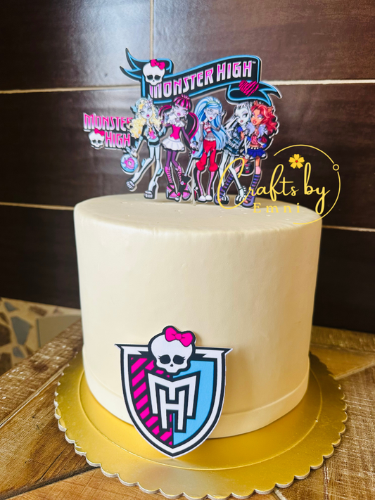 Monster  Cake Topper – Ready to Print