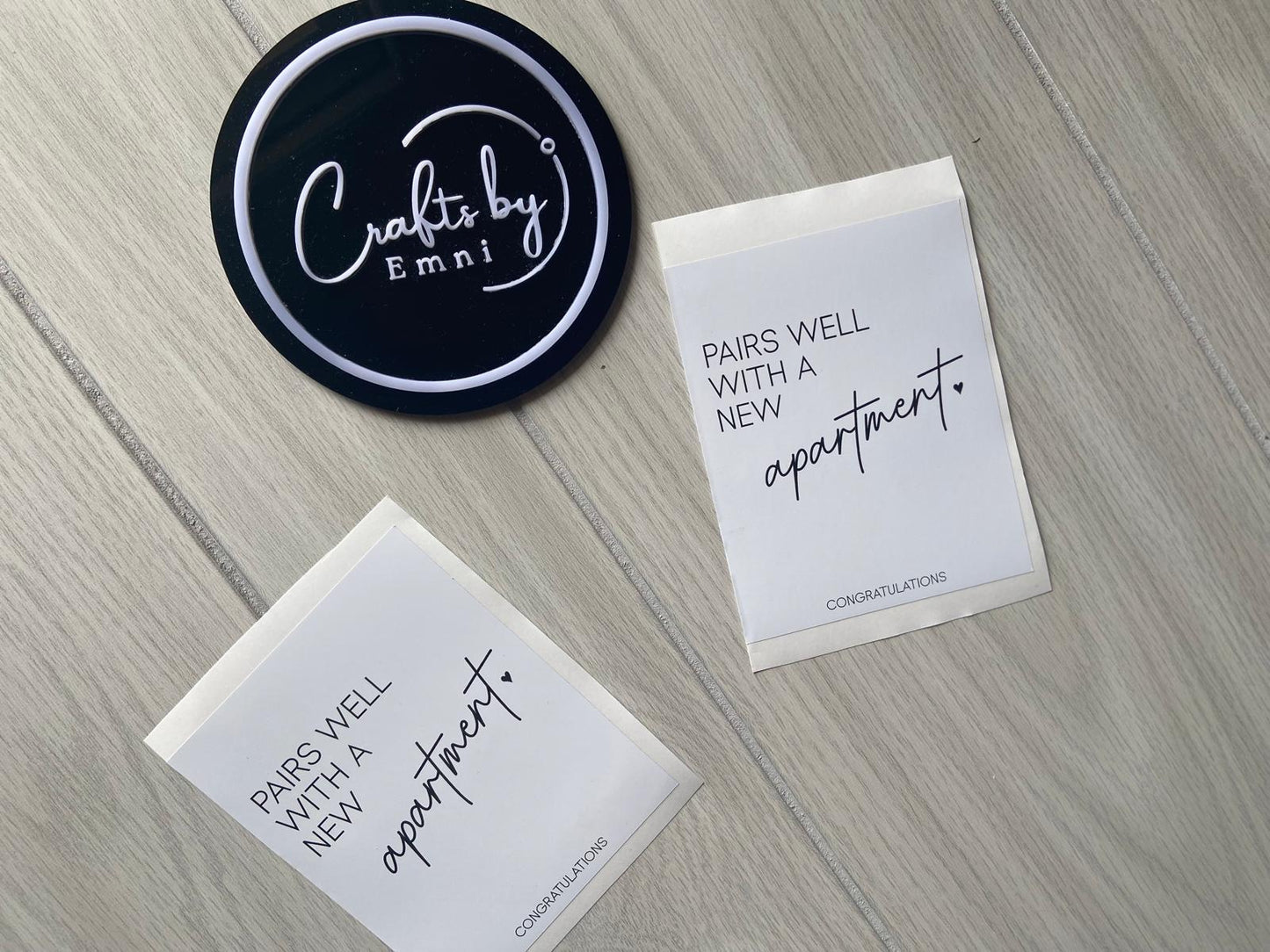 2 CUSTOM - Wine Labels 4'x5' inches