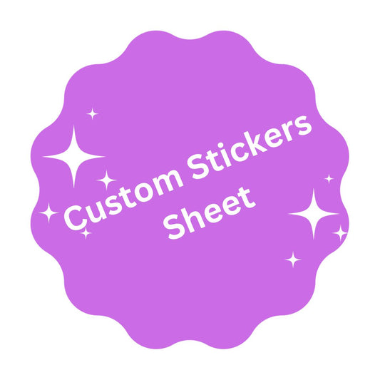 CUSTOM STICKER SHEET