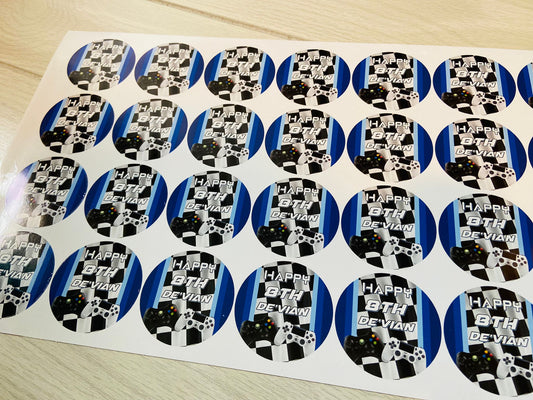 WATERPROOF-Professionally printed- KISS CUT  Stickers