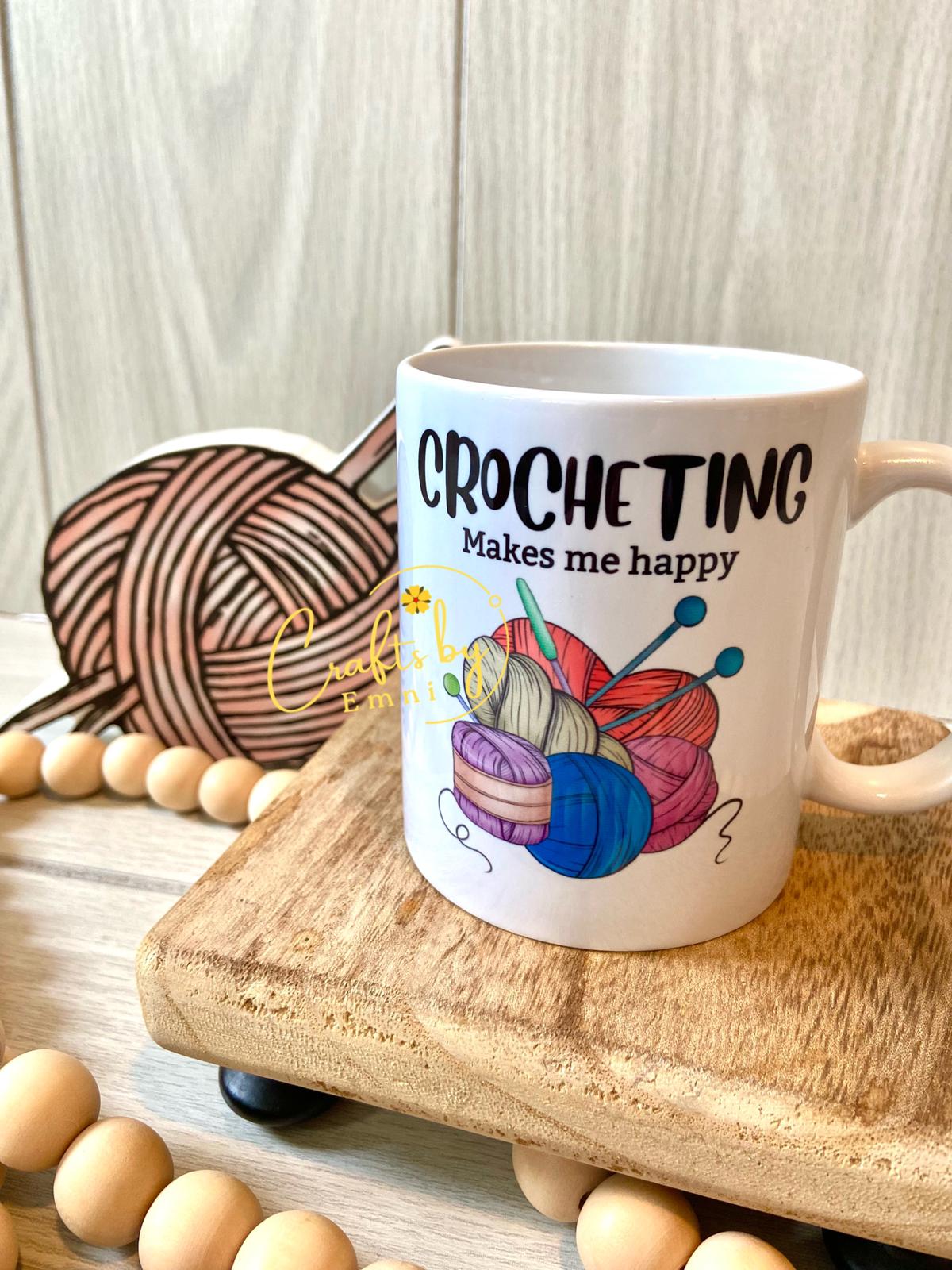 CROCHETING MUG